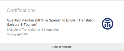 LinkedIn certifications